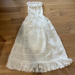 Elegant White Kids Dress